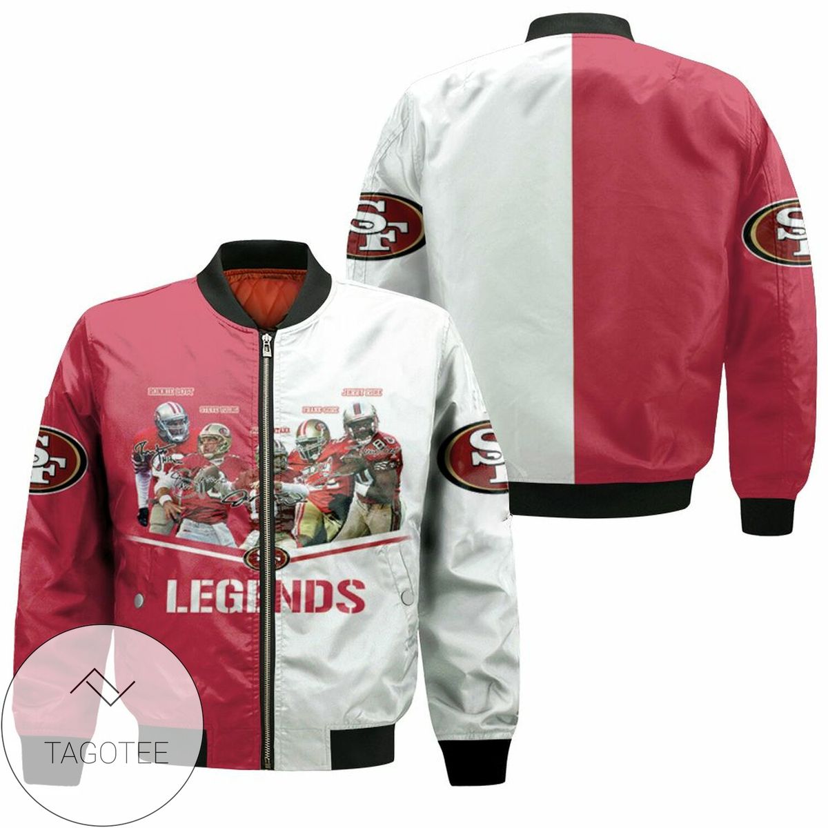 San Francisco 49Ers Legends 3D T Shirt Hoodie Sweater Bomber Jacket