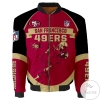 San Francisco 49ers 3d Bomber Jacket Graphic Running
