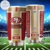 San Francisco 49ers NFL 2021 Divisional Round Champions Custom Name Stainless Steel Tumblers Cup 20 oz Drinkware Personalized Gifts