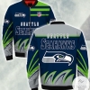 Seattle Seahawk Football Team 3d Printed Unisex Bomber Jacket