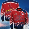 St Louis Cardinals 3d Bomber Jacket Style #1 Winter
