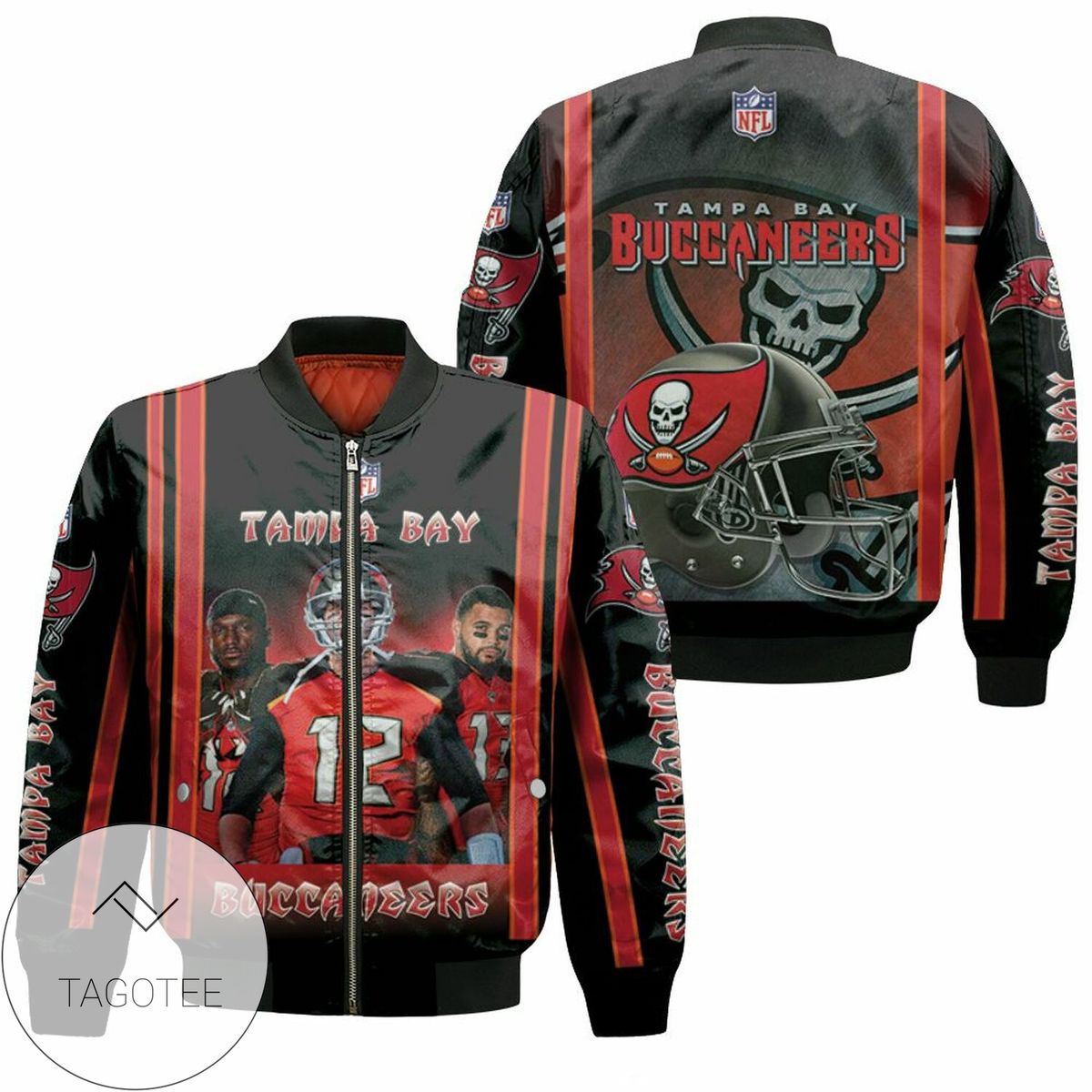 Tampa Bay Buccaneers 2021 Super Bowl Nfc South Division Champions Bomber Jacket