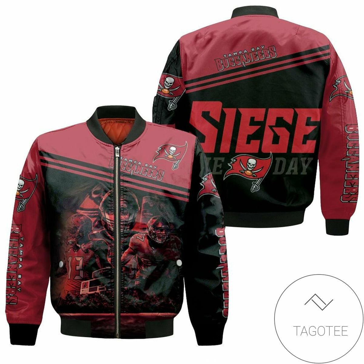 Tampa Bay Buccaneers Siege The Day Legends For Fan 3D Printed Bomber Jacket