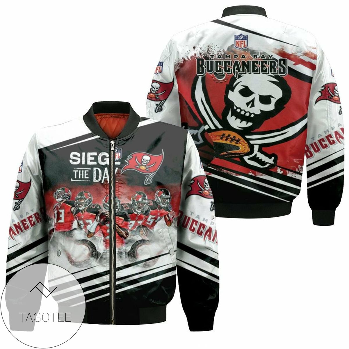 Tampa Bay Buccaneers Siege The Day Nfc South Division Champions Super Bowl 2021 (2) Bomber Jacket