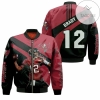 Tampa Bay Buccaneers Tom Brady Throw Ball For Fan 3D Printed Bomber Jacket