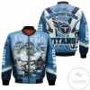 Team Tennessee Titans Afc South Division Champions Super Bowl 2021 Bomber Jacket