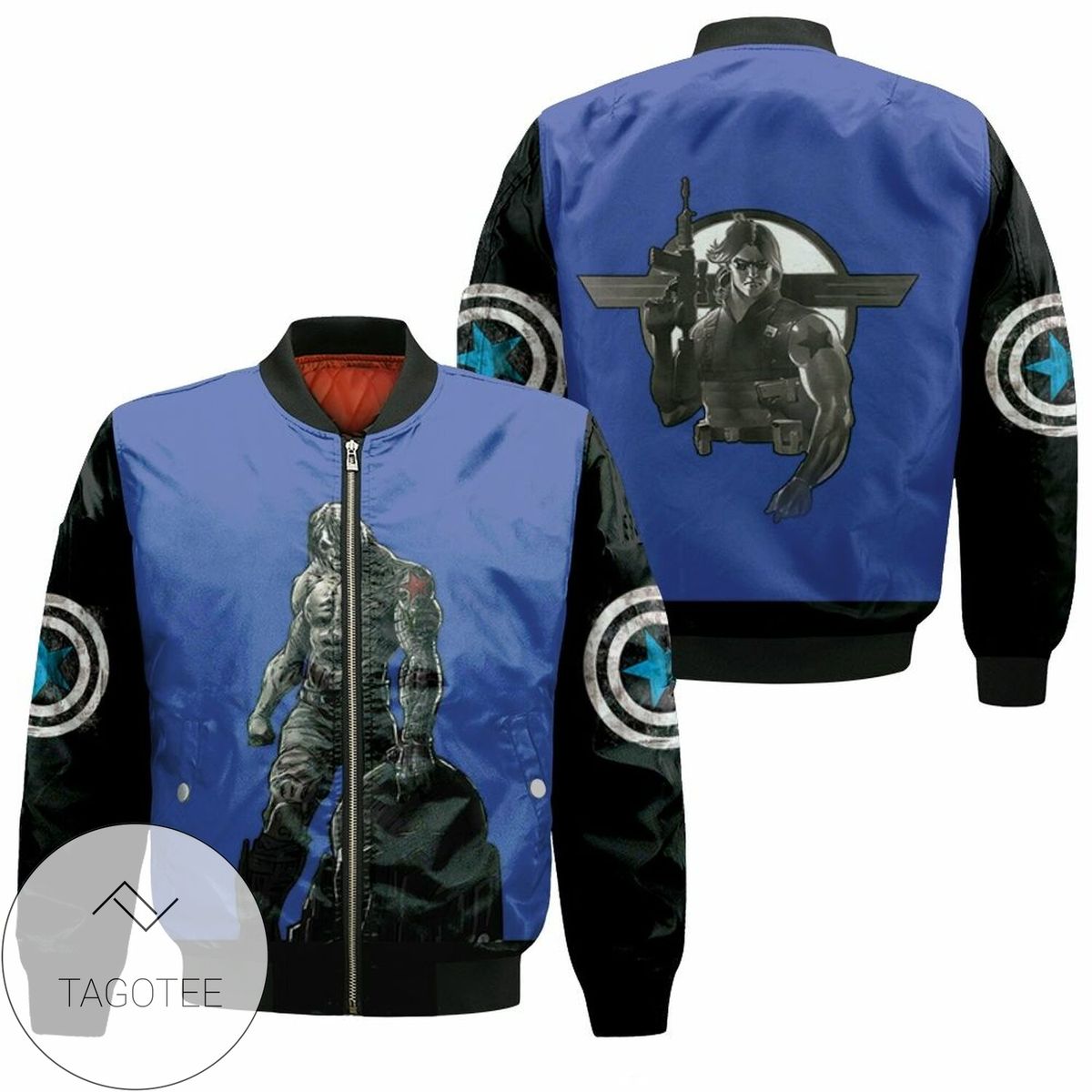 The Falcon And The Winter Soldier Iron Soldier Superhero 3D Bomber Jacket
