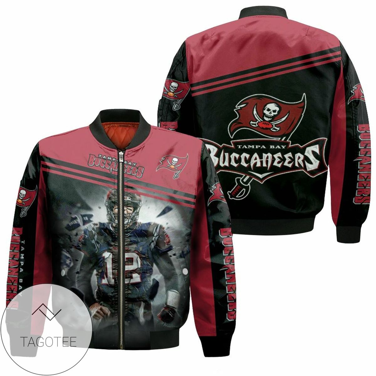 Tom Brady Tampa Bay Buccaneers Super Bowl 2021 Nfc South Division Champions Bomber Jacket