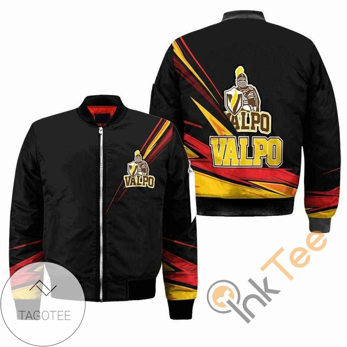 Valparaiso Crusaders NCAA Black Apparel Best Christmas Gift For Fans Bomber Jacket