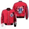 Washington Wizards Pink 3d Printed Unisex Bomber Jacket