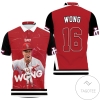 16 Kolten Wong St Louis Cardinals All Over Print Polo Shirt