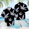 2022 Authentic Hawaiian Shirts Weed Hologram