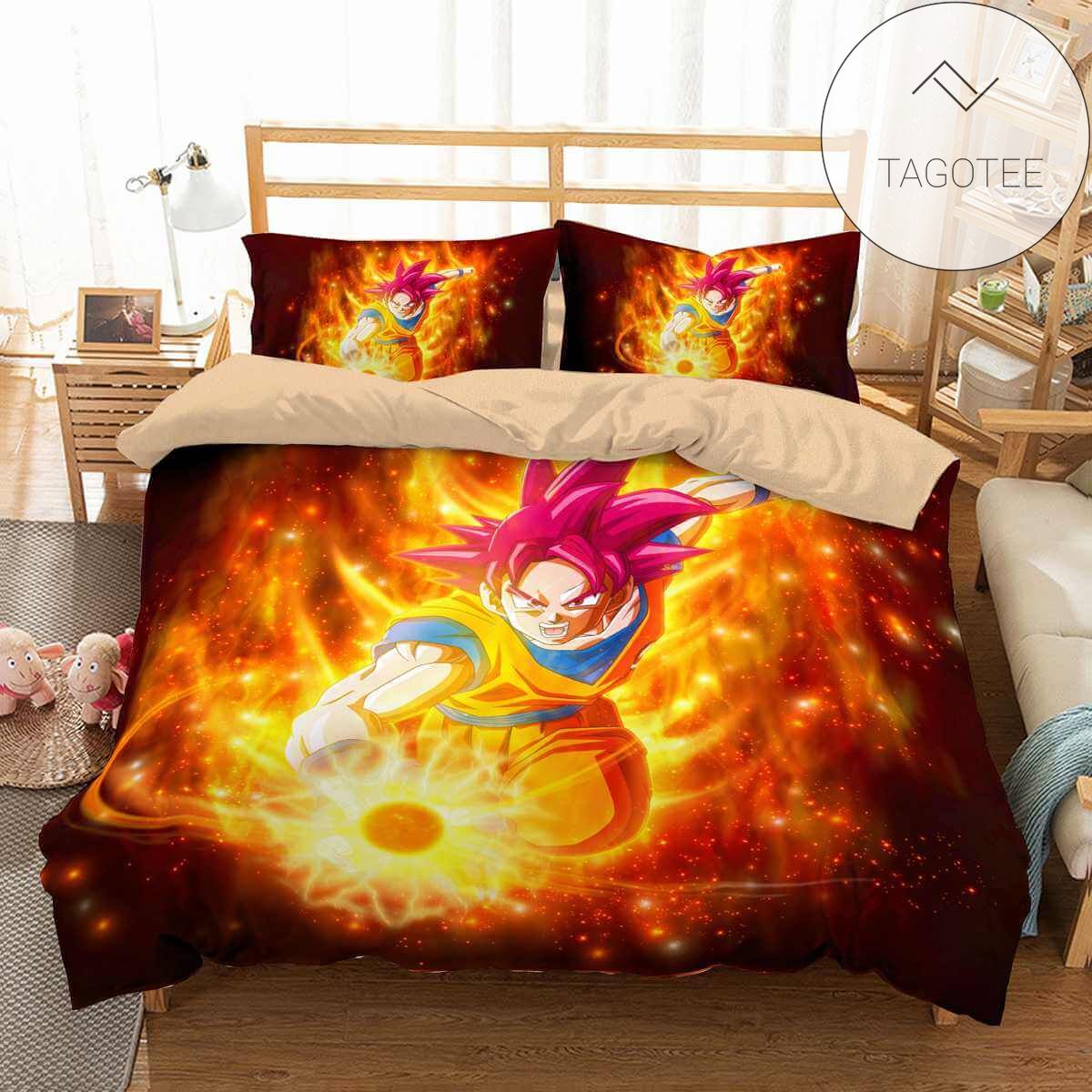 3d Customize Dragon Ball Super Bedding Set Duvet Cover Set Bedroom Set Bedlinen 2022