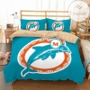 3d Customize Miami Dolphins Bedding Set Duvet Cover Set Bedroom Set Bedlinen 2022
