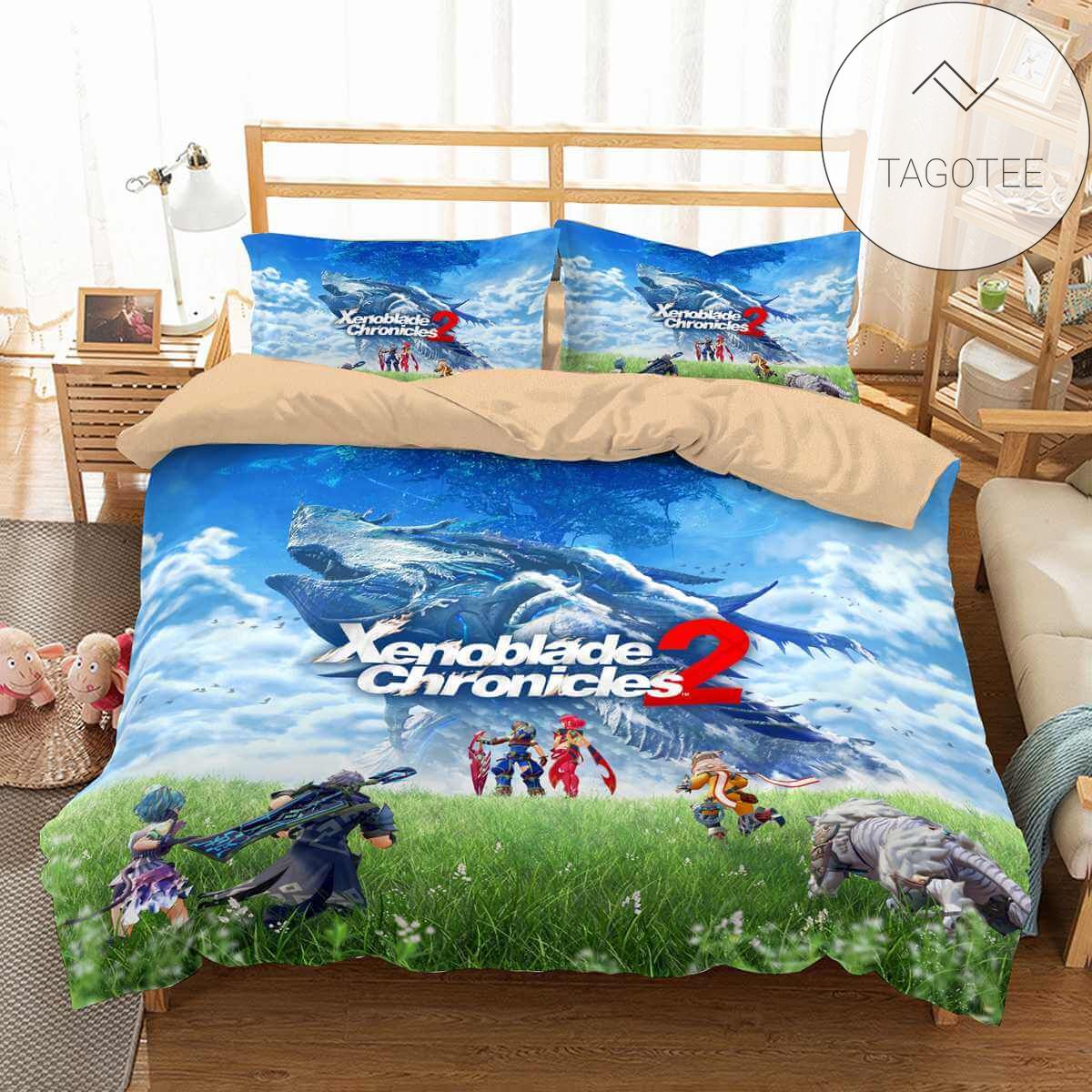 3d Customize Xenoblade Chronicles 2 Bedding Set Duvet Cover Set Bedroom Set Bedlinen 2022