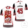 45 Gibson St Louis Cardinals All Over Print Polo Shirt
