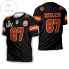 87 Travis Kelce Kannas City 1 Jersey Inspired Style 3d All Over Print T-shirt