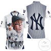 99 New York Yankees Aaron Judge All Rise All Over Print Polo Shirt