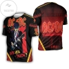 Acdc Angus Young Are You Ready Popart 3d All Over Print T-shirt