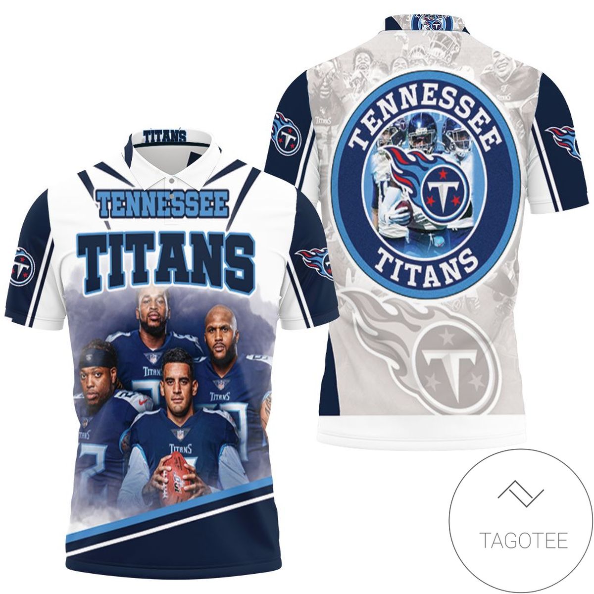 Afc South Division Champions Tennessee Titans Super Bowl 2021 For Fans All Over Print Polo Shirt