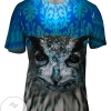 Alien Owl Mens All Over Print T-shirt