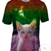 Alley Kitten Mens All Over Print T-shirt