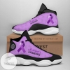 Alzheimer's Awareness Custom No17 Air Jordan 13 Shoes Sneakers