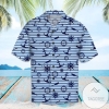 Amazing Navy Hawaiian Shirt For Men With Vibrant Colors And Textures