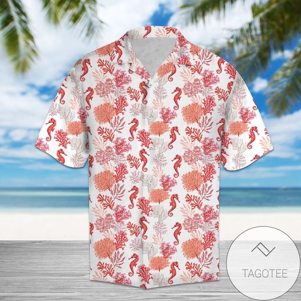Amazing Seahorse Hawaiian Shirt Summer Button Up Shirt For Men Latest Shirt 2020
