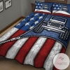 American Flag Jeep Car Quilt Duvet Cover Bedding Set 2022