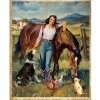 And She Lived Happily Ever After Cowgril Poster