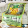 Anime Pokemon Saint Patrick Pikachu Blanket