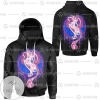 Anime Pokemon Sylveon Starry Custom Snood Hoodie With Mask