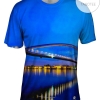 Architecture France Germany Switzerland Three Country Bridge Mens All Over Print T-shirt
