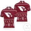 Arizona Cardinals Ugly Sweatshirt Christmas 3d All Over Print Polo Shirt