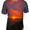 As The Sun Sets Mens All Over Print T-shirt