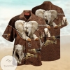 Awesome Elephant Leather Pattern Unisex 2022 Authentic Hawaiian Shirts