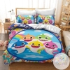 Baby Shark And Friends For Kids Room Cover Bedding Set 2022