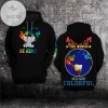 Be Kind Autism Makes Me See The World Much More Colorful Hoodie
