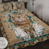Bengal Cat Native American Dreamcatcher Quilt Bedding Set 2022