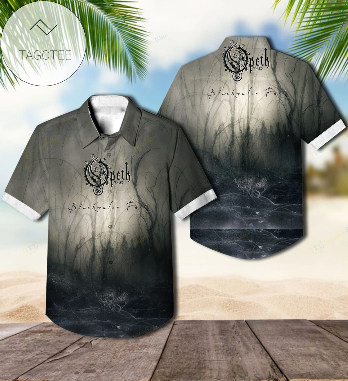 Blackwater Park Studio Album By Opeth Hawaiian Shirt