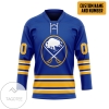 Blue Buffalo Sabres NHL Custom Name Custom Number Hockey Jersey