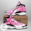 Breast Cancer Awareness Custom No28 Air Jordan 13 Shoes Sneakers
