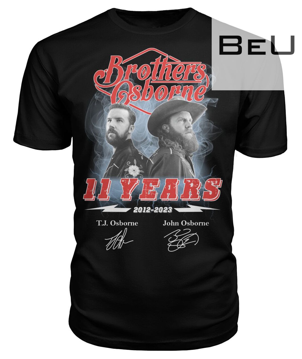 Brothers Osborne 11 Years 2012-2023 Shirt
