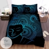 Buddhism Buddha Mandala Silhouette Bed Sheets Spread Comforter Duvet Cover Bedding Sets 2022