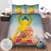 Buddhism Buddha On Lotus Art Mandala Bed Sheets Spread Comforter Duvet Cover Bedding Sets 2022