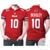 Buffalo Bills Cole Beasley #10 Great Player Nfl American Football Red Color Rush Jersey Style Gift For Bills Fans All Over Print Polo Shirt