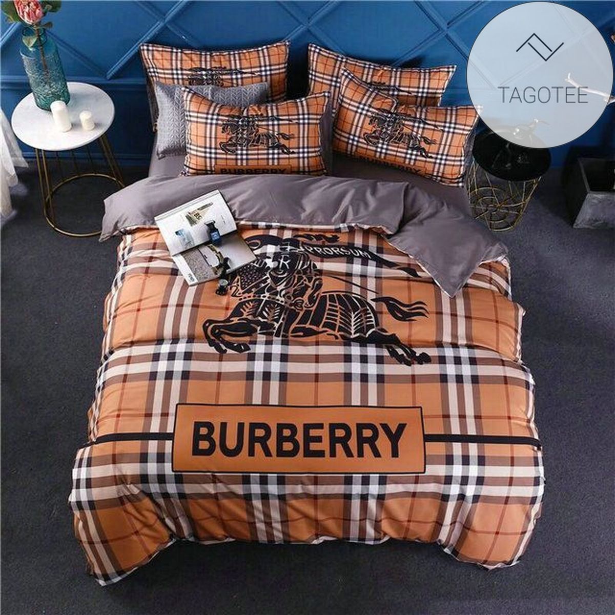 Burberry London Luxury Brand Type 17 Bedding Sets Duvet Cover Bedroom Sets 2022