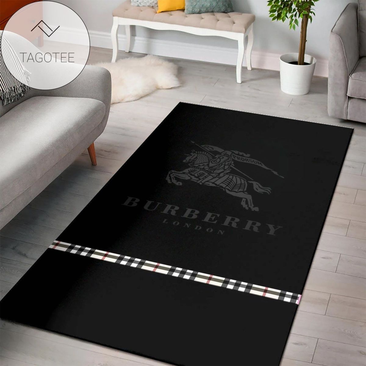 Burberry Luxury Brand 21 Area Rug Carpet Living Room And Bedroom Mat