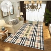 Burberry Luxury Brand 4 Area Rug Carpet Living Room And Bedroom Mat